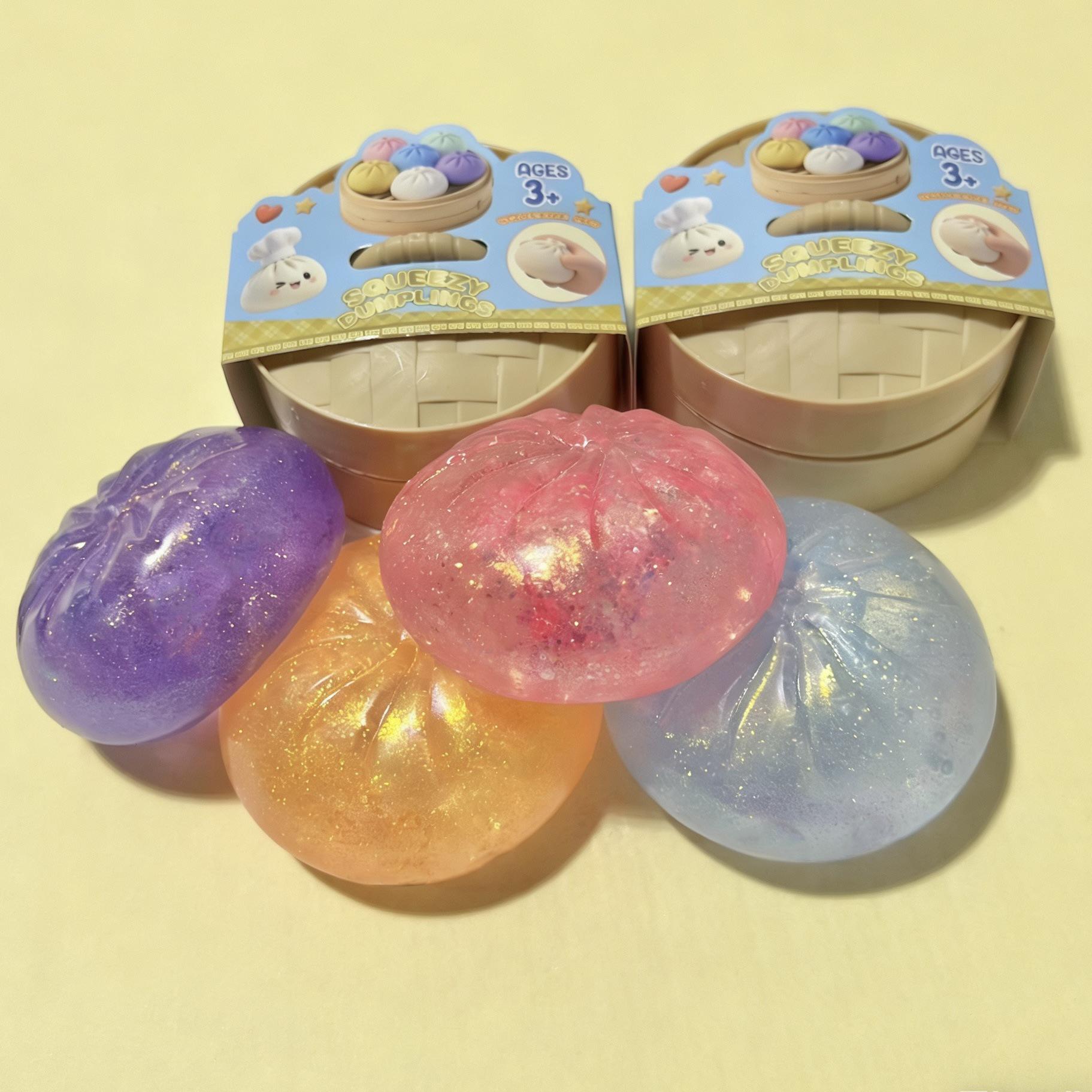 Glitter Dumpling Squishies Bli - Kids Toys Kitchen recensione e prezzo