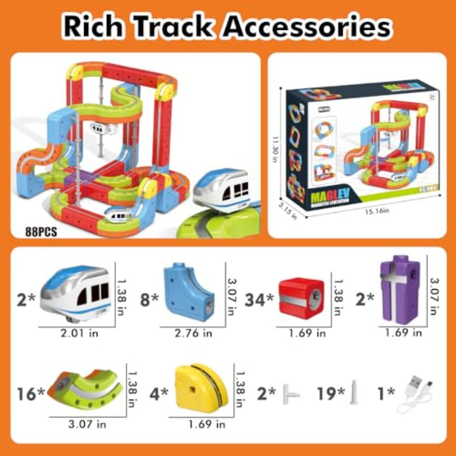 Electric Train Set for STEM Le - Toy Train Track Set recensione e prezzo