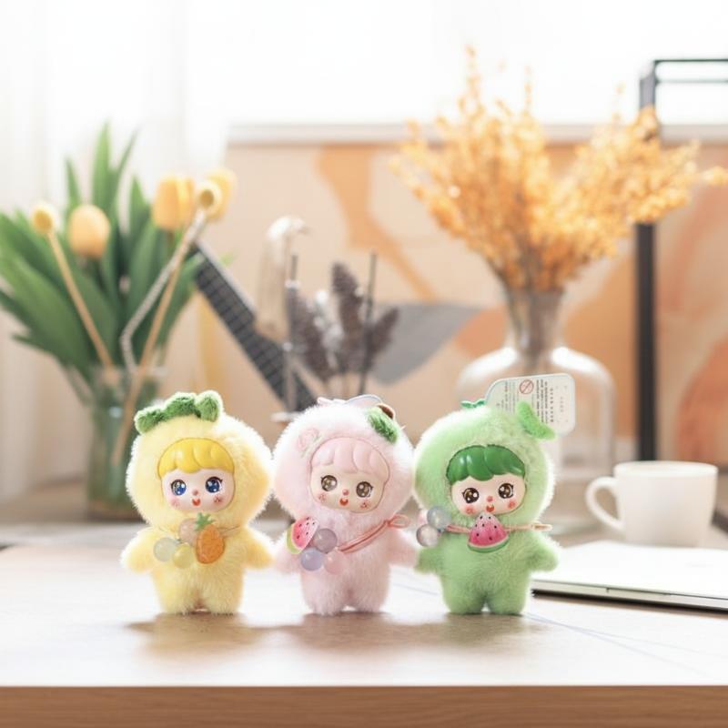 Cute Fruit Plush Doll Keychain - Kids Toys Doll recensione e prezzo