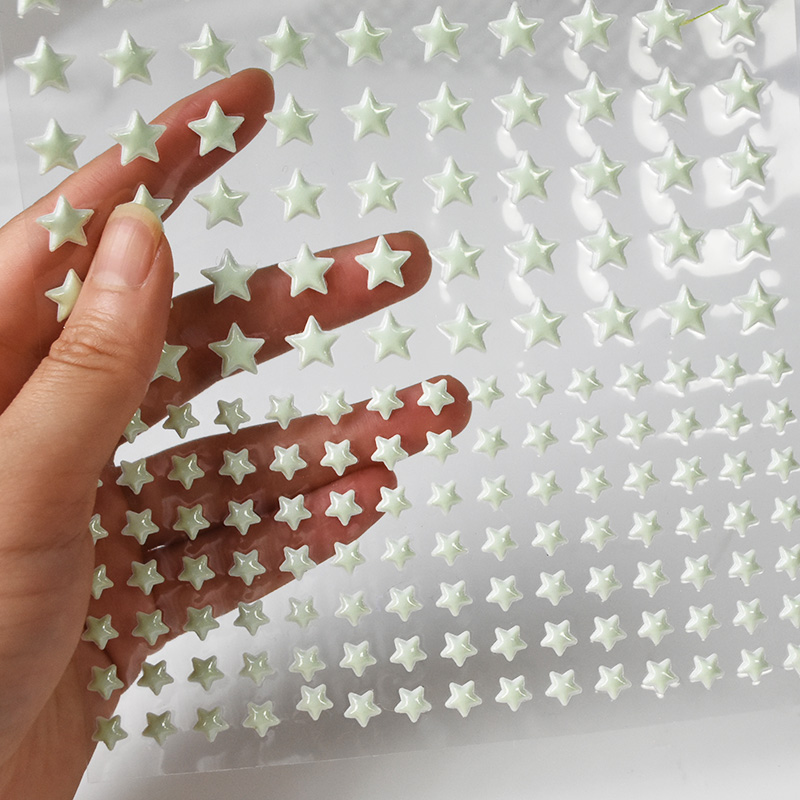 211pcs 3D Bubble Luminous Star - Glow In Dark Stars recensione e prezzo