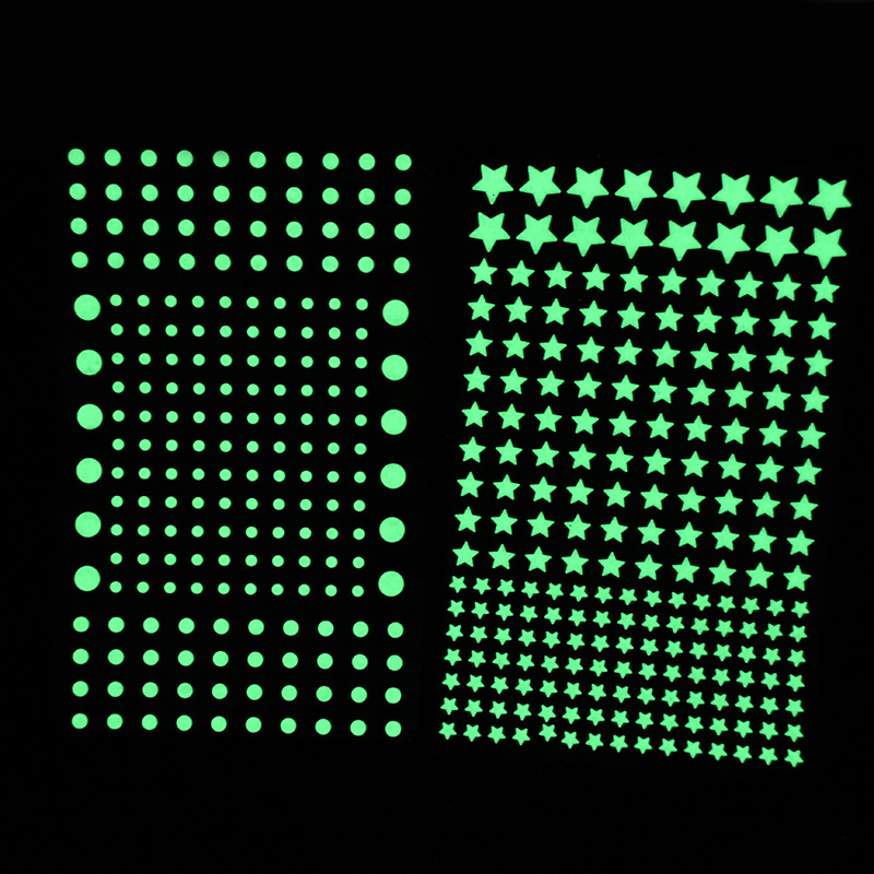211pcs 3D Bubble Luminous Star - Glow In Dark Stars recensione e prezzo