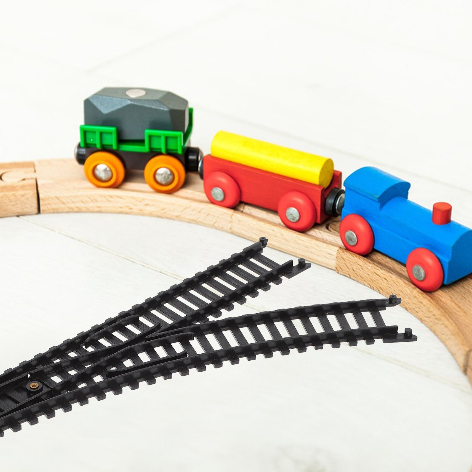 1Pair Realistic High-Speed Tra - Toy Train Track Set recensione e prezzo