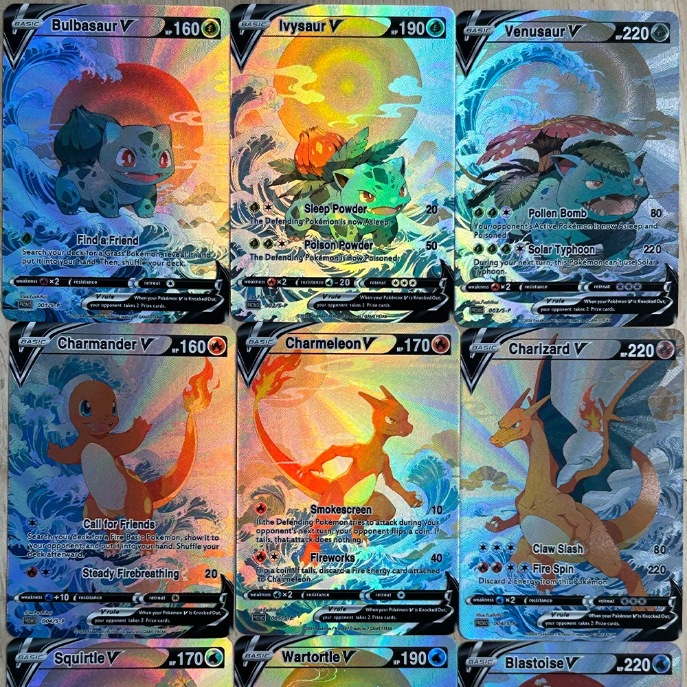 9Pcs/set DIY Anime PTCG Collec - Card Game Kids recensione e prezzo