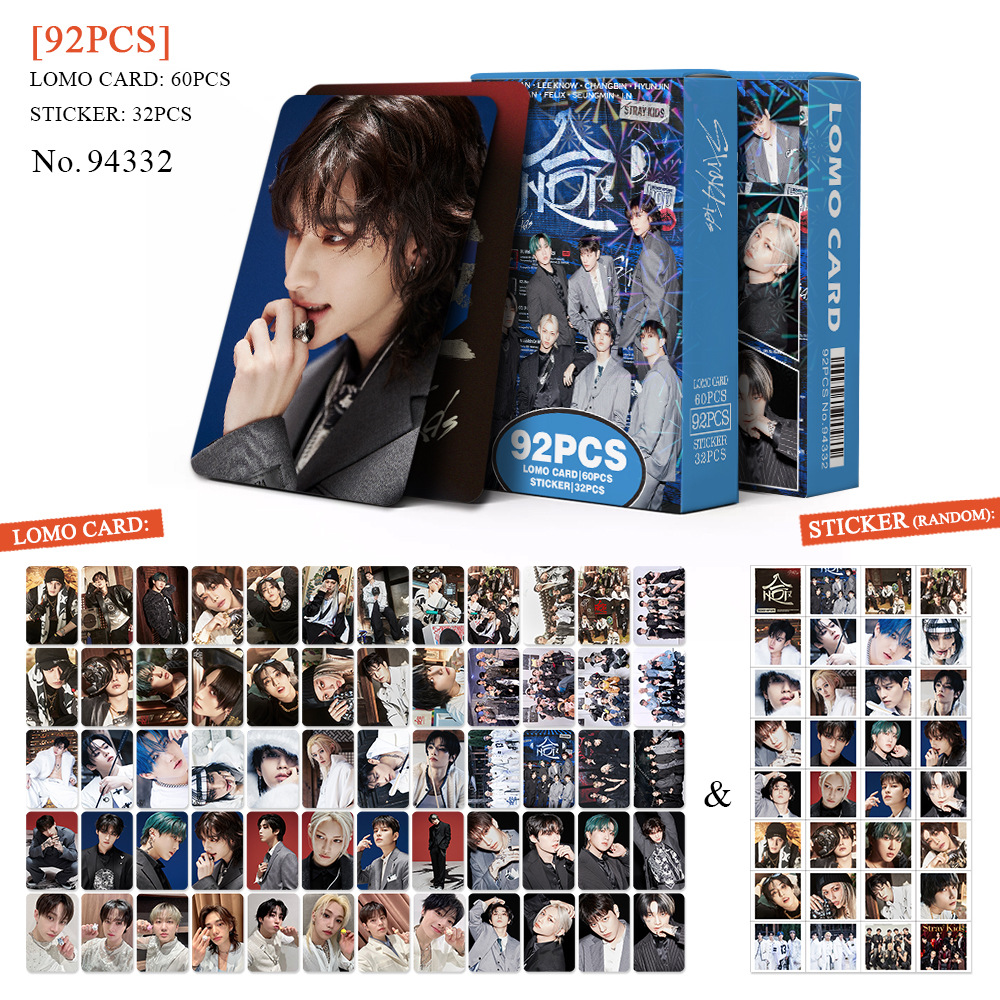 92Pcs Skzoo Card Stray kids Ca - Card Game Kids recensione e prezzo