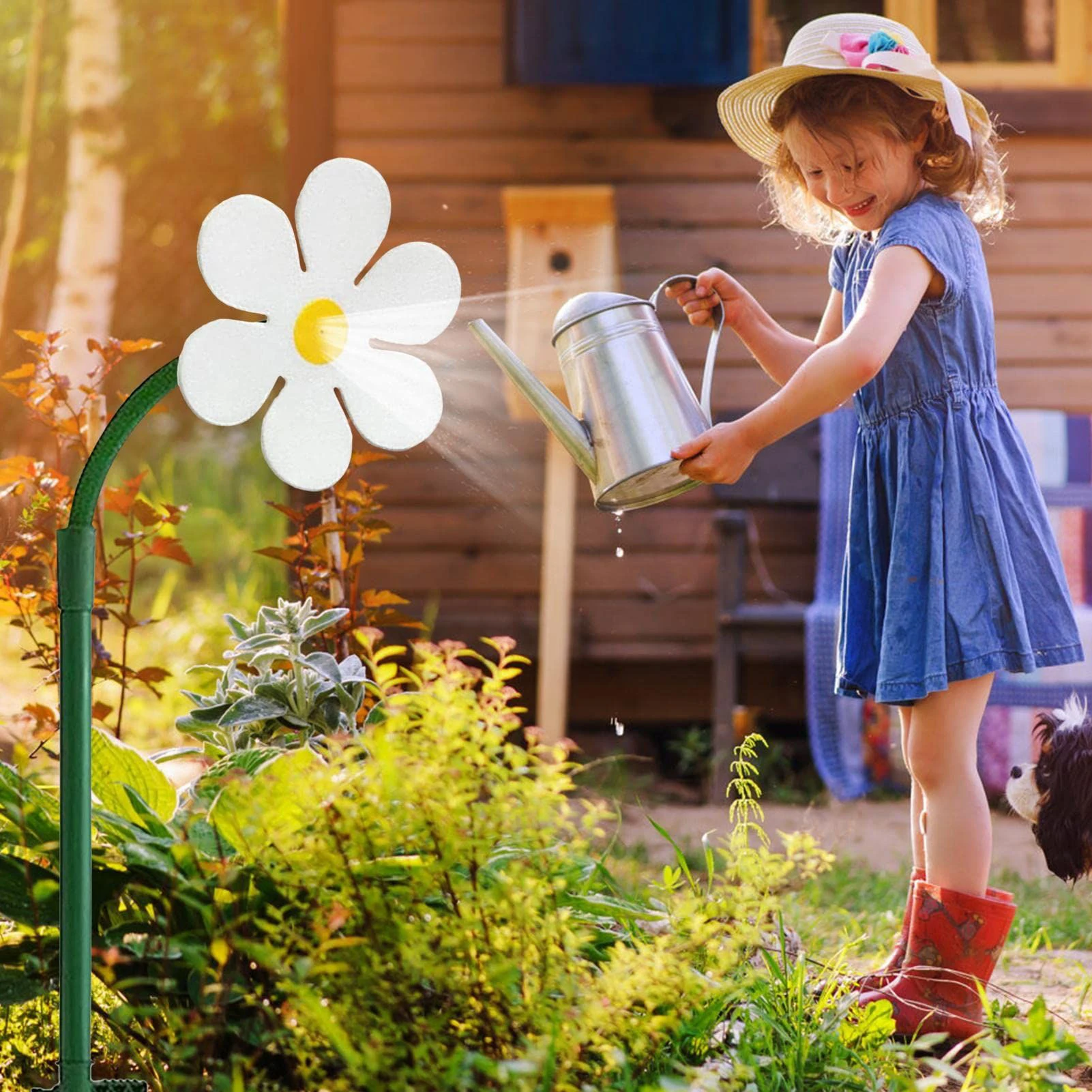 Sunflower Wiggling Sprinkler f - Kids Yard Toys recensione e prezzo