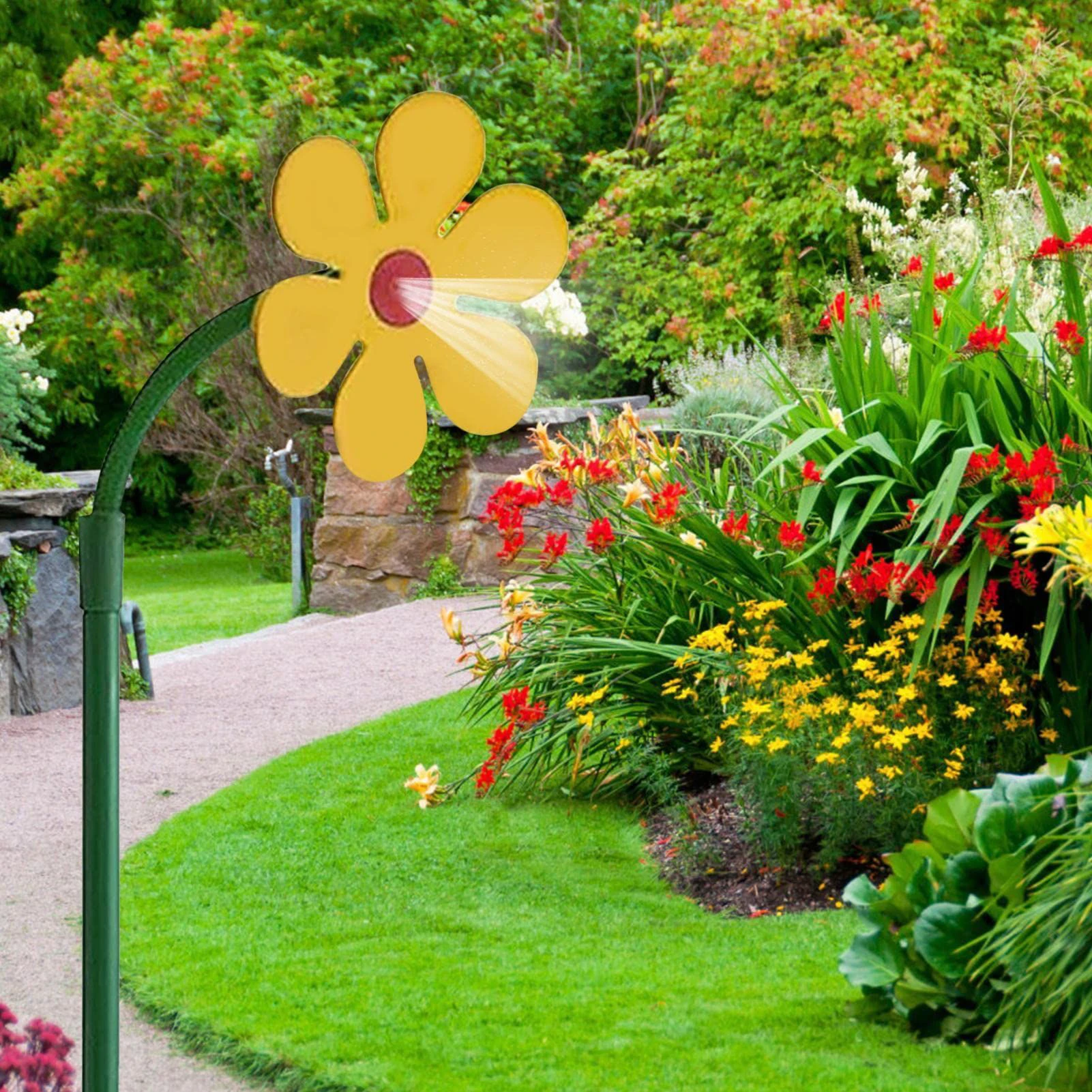 Sunflower Wiggling Sprinkler f - Kids Yard Toys recensione e prezzo