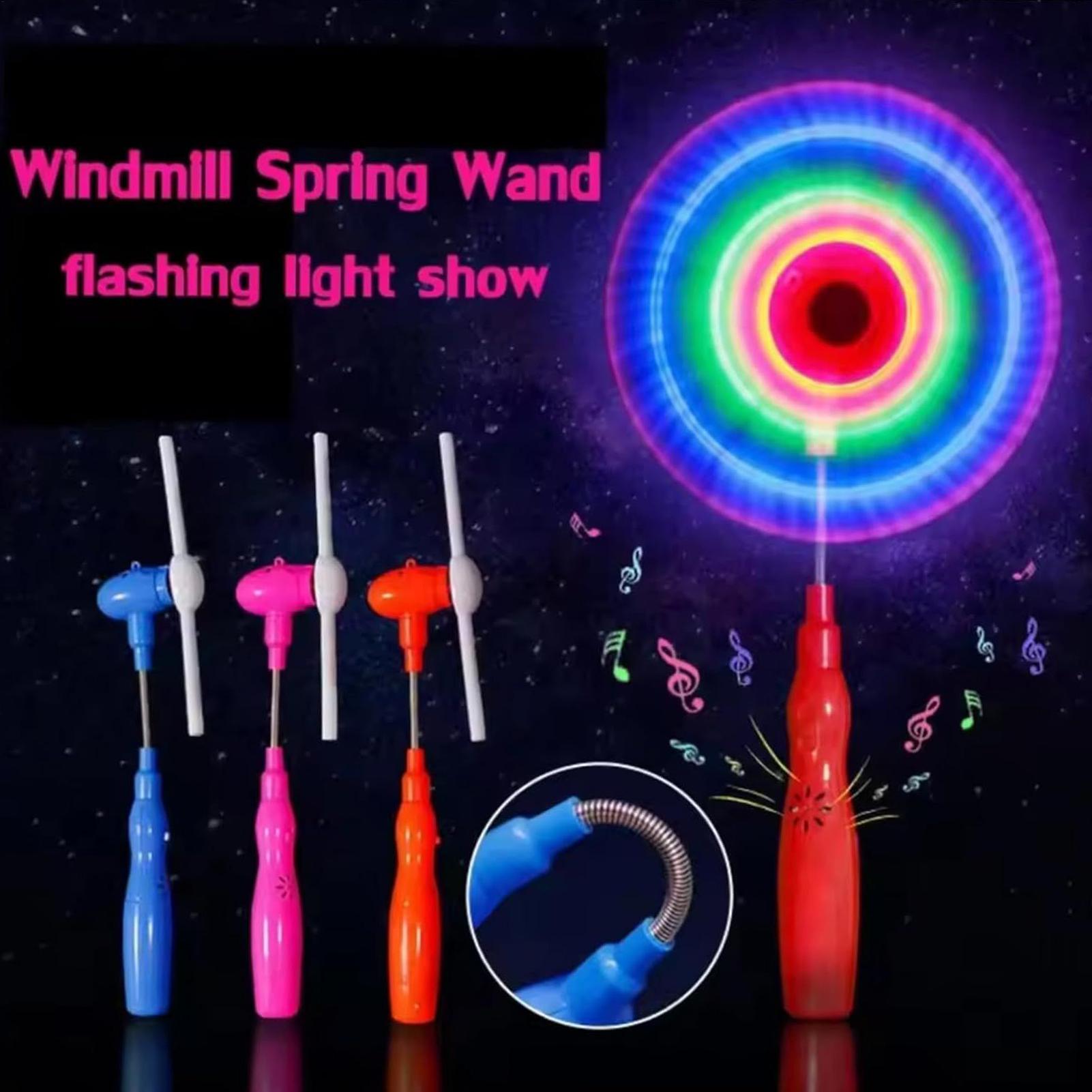 Handheld LED Music Windmill St - Kids Yard Toys recensione e prezzo