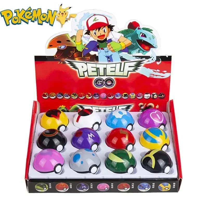 12Pcs Pokemon Figure Pokeball  - Kids Toys Doll recensione e prezzo