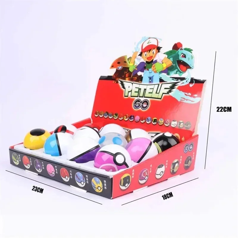 12Pcs Pokemon Figure Pokeball  - Kids Toys Doll recensione e prezzo