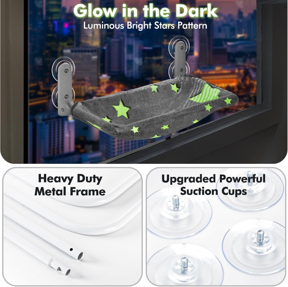 Cat Window Perch, Glow in The  - Glow In Dark Stars recensione e prezzo