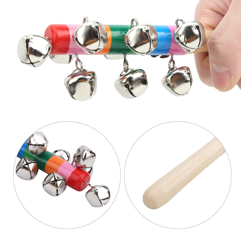 3PCS Rainbow Wooden Jingle Han - Kids Toys Xylophone recensione e prezzo