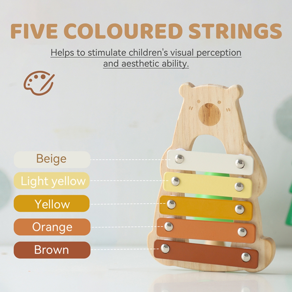 Baby Musical Toys Wooden Bear  - Kids Toys Xylophone recensione e prezzo
