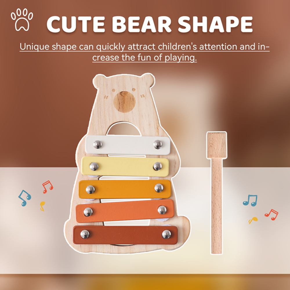 Baby Musical Toys Wooden Bear  - Kids Toys Xylophone recensione e prezzo