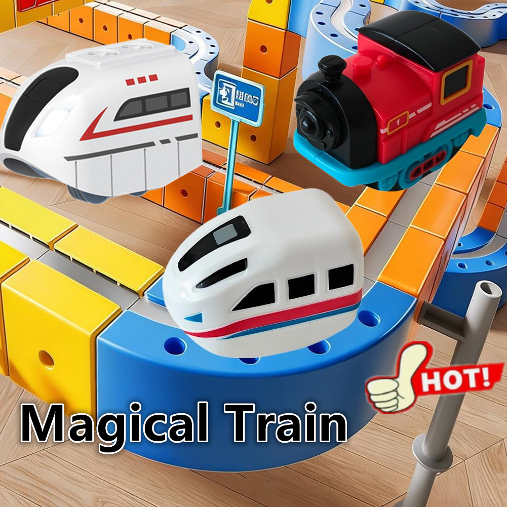 Magical Train DIY Race Car Mag - Toy Train Track Set recensione e prezzo