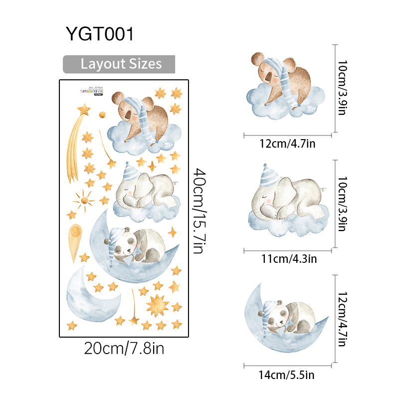 Luminous Wall Stickers For Kid - Glow In Dark Stars recensione e prezzo