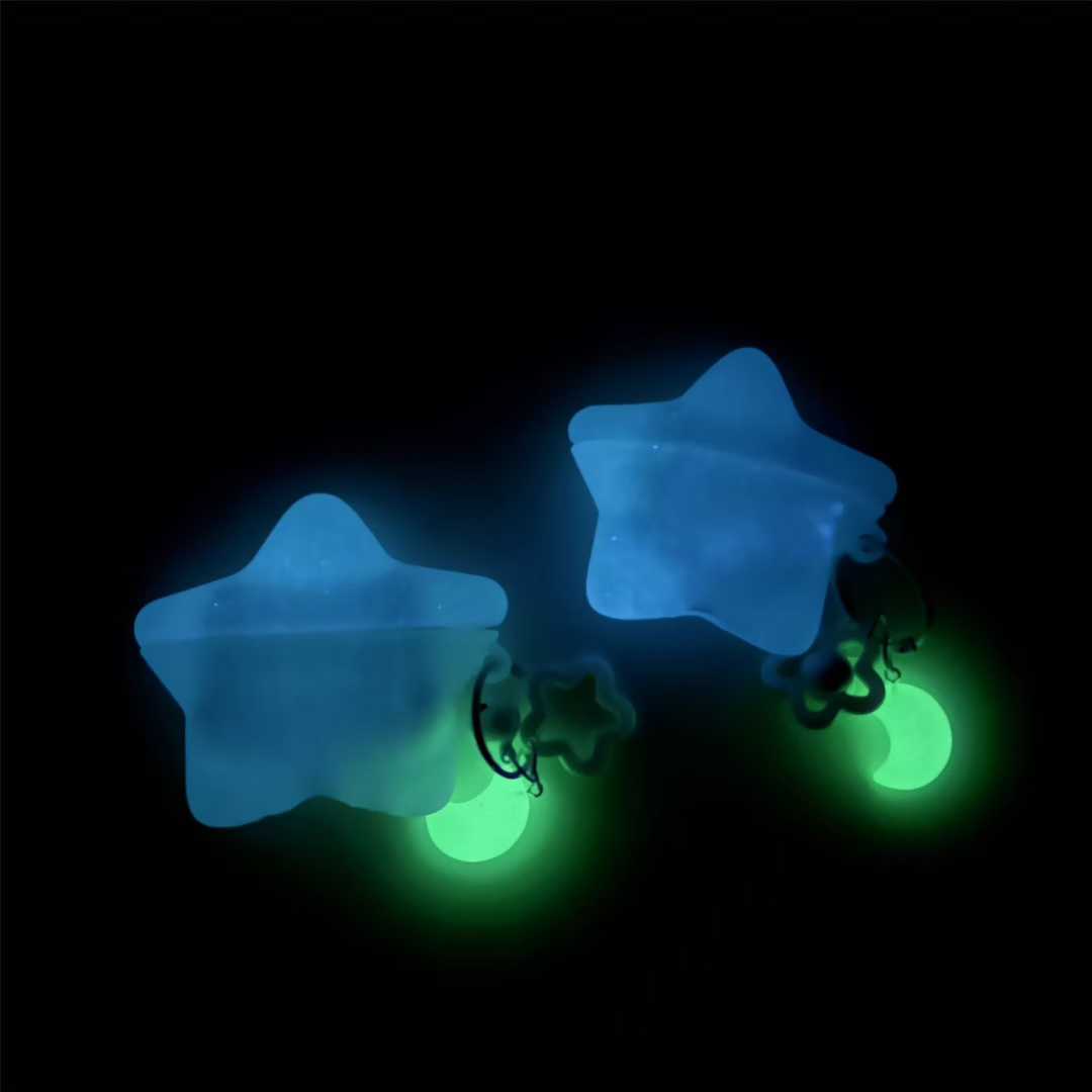 Glow in Dark Star Silicone Ear - Glow In Dark Stars recensione e prezzo