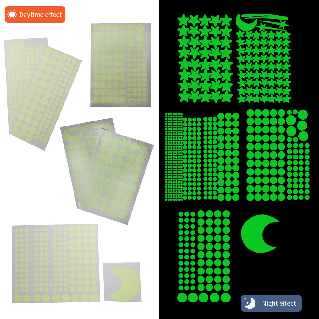 Luminous Moon Stars Wall Stick - Glow In Dark Stars recensione e prezzo