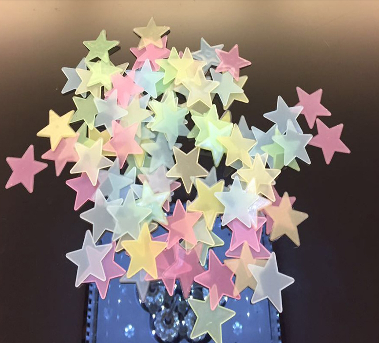50/70/100 PC children fluoresc - Glow In Dark Stars recensione e prezzo