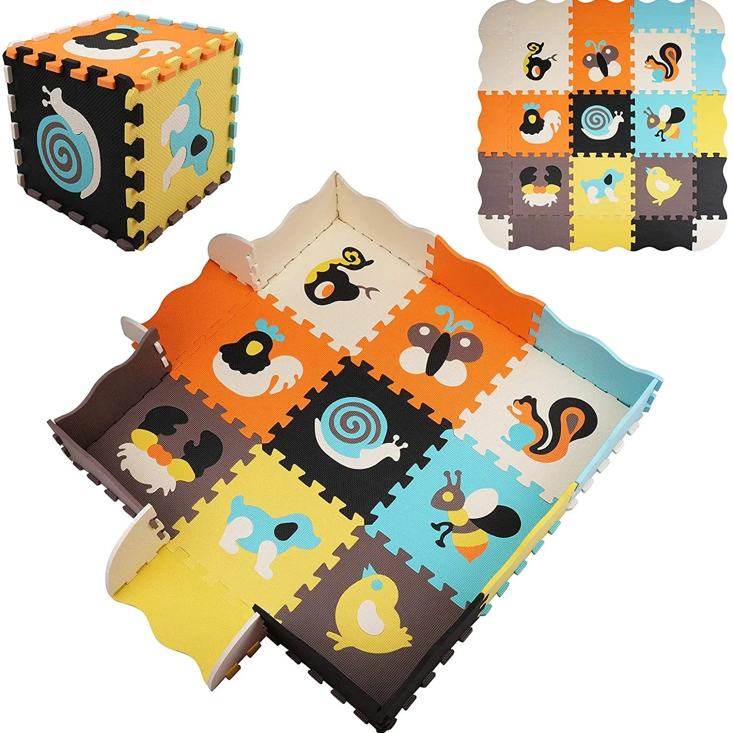 Animal Pattern Baby Play Mat P - Kids Yoga Toys recensione e prezzo