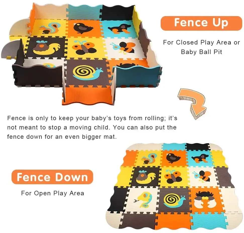 Animal Pattern Baby Play Mat P - Kids Yoga Toys recensione e prezzo