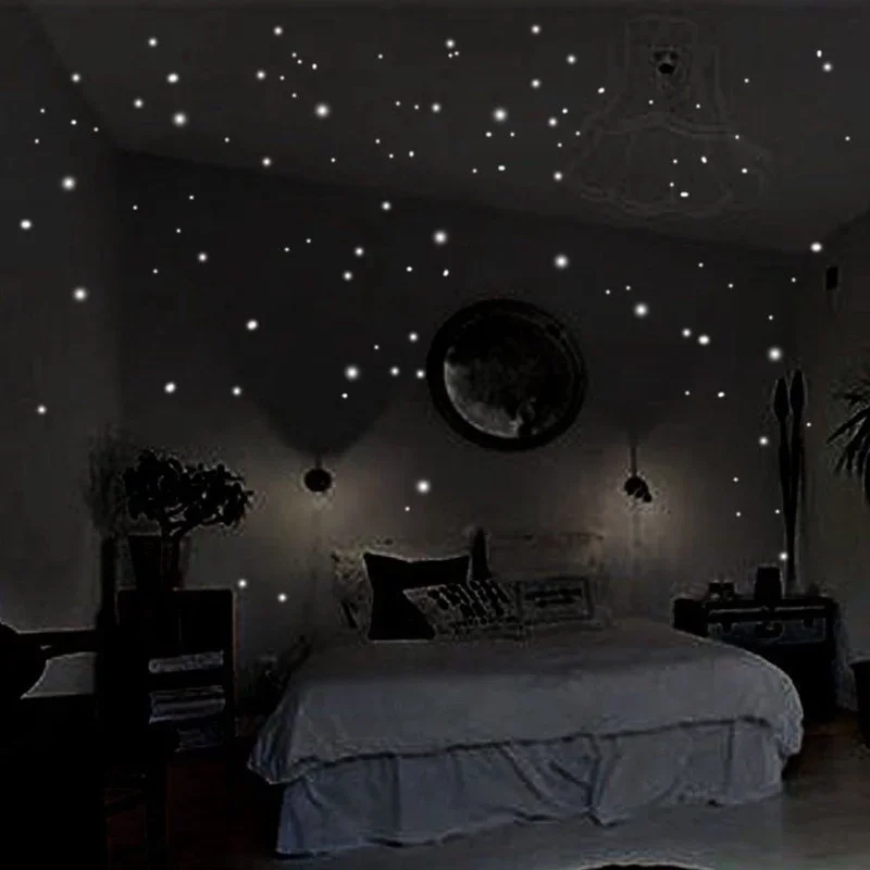 407pcs Luminous Wall Stickers  - Glow In Dark Stars recensione e prezzo
