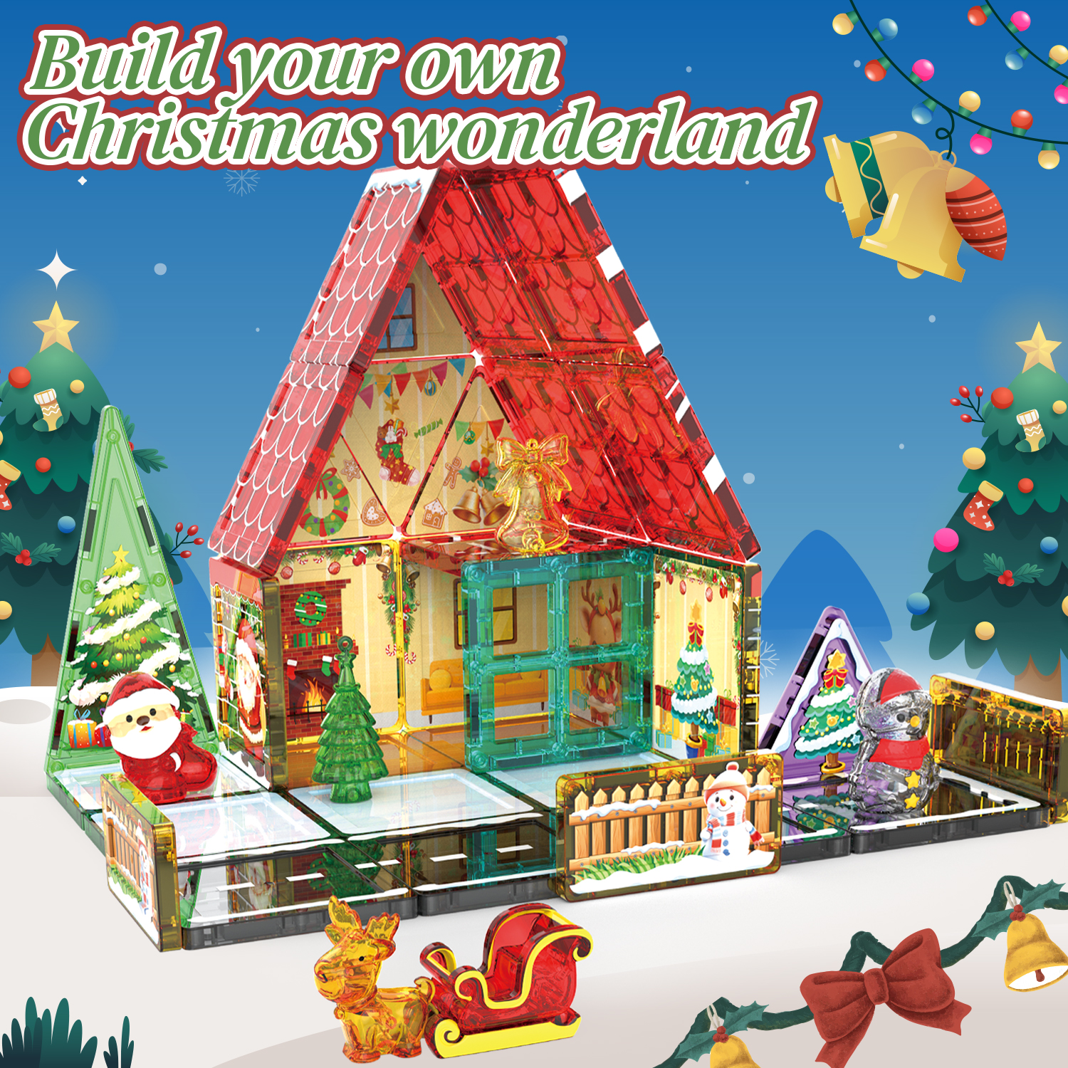 2025 Christmas Colorful Window - Kids Toys Christmas 2025 recensione e prezzo